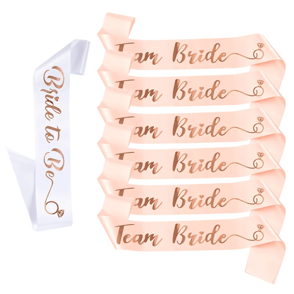 6/7Pcs Rose Gold Br…