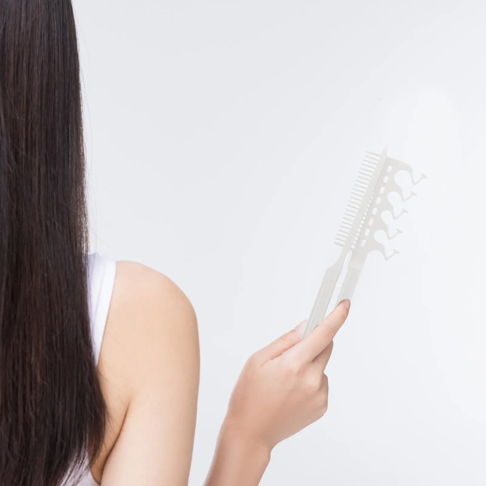 

Набор из 3 складных термостойких расчесок-выпрямителей для волос, компактный дорожный инструмент для укладки