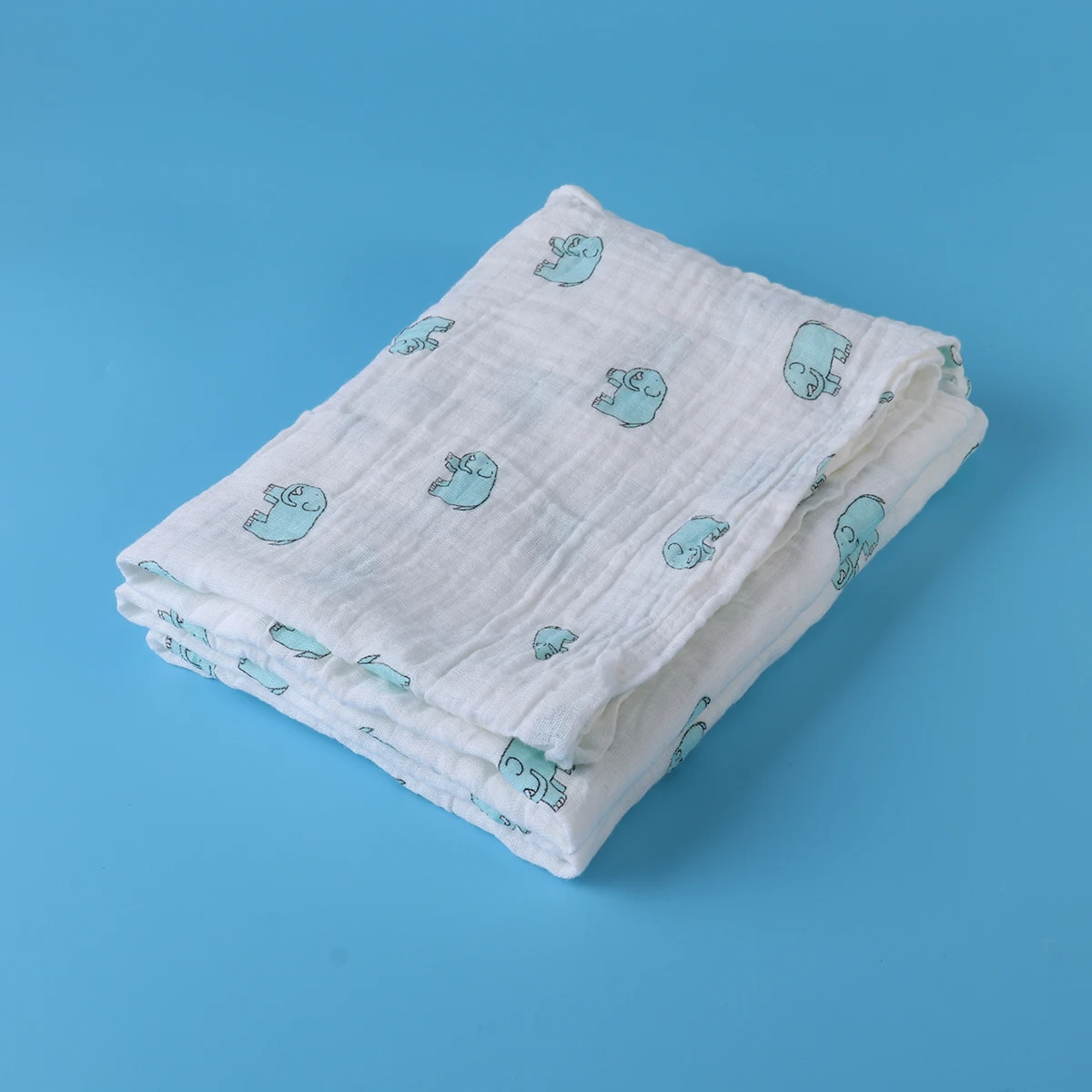 

Cotton Gauze Towel Baby Swadding Printing Infant Blanket Bath Cloths for Babies