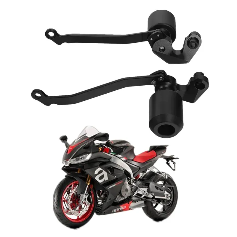 Untuk Aprilia RS660 2021-2023 aksesori sepeda motor bingkai Slider pelindung jatuh kecelakaan pelindung mesin sepeda motor