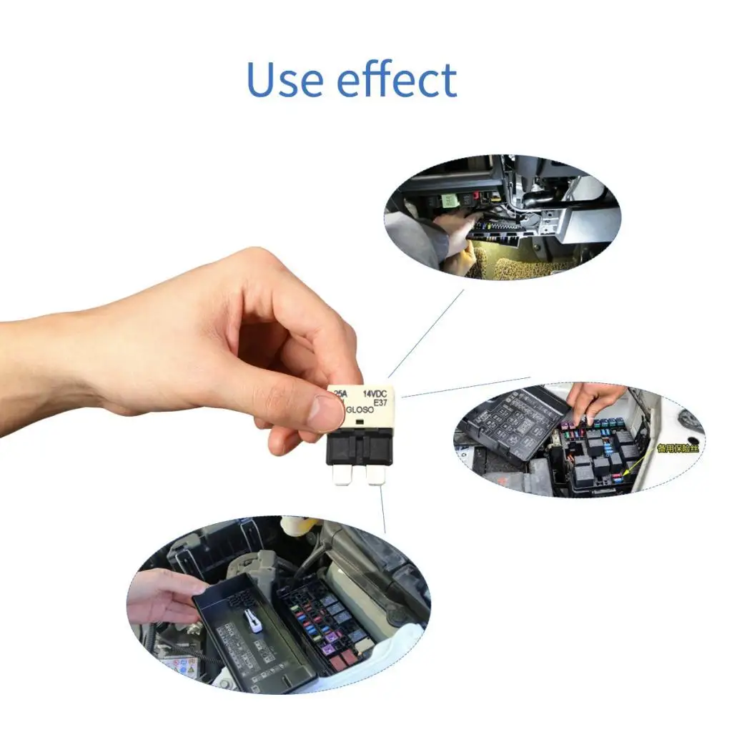 Standard Fuse Circuit Breaker ATC Type Automatic Reset for Fuse Box 12V 24V Car RV Marine Equipment Protection