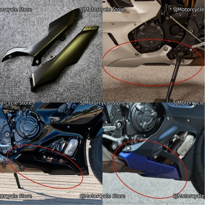 

Motorcycle Accessories Engine Bellypan Lower Spoiler Cowling Protection Fairing Fit For Yamaha YZF-R7 YZFR7 YZF R7 2022-2024