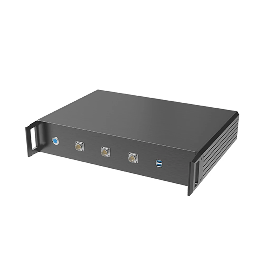 Aluminium Electrical Case Rack Mount Digital Communication Extruded Communication Box Various Size Integrated Circuit  Enclosure