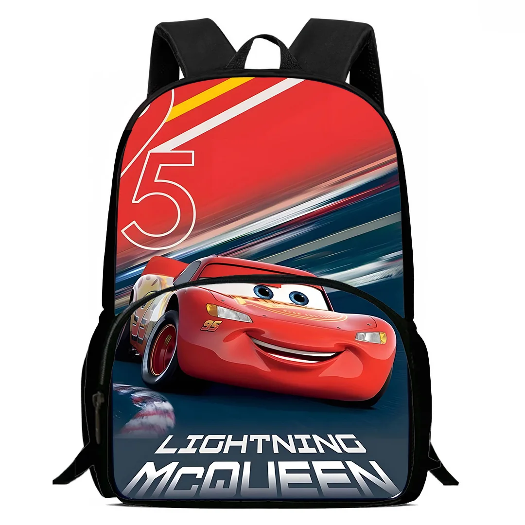 Mochila escolar de gran capacidad para niños y niñas, regalo de cumpleaños para estudiantes, carreras, McQueens, Camping, duradera