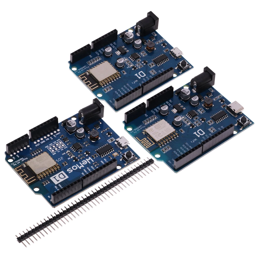 Picture 4: ESP-12E WeMos D1 R2 UNO R3 CH340 CH340G WiFi Development Board Based ESP8266 Shield Smart Electronic For Arduino Compatible IDE