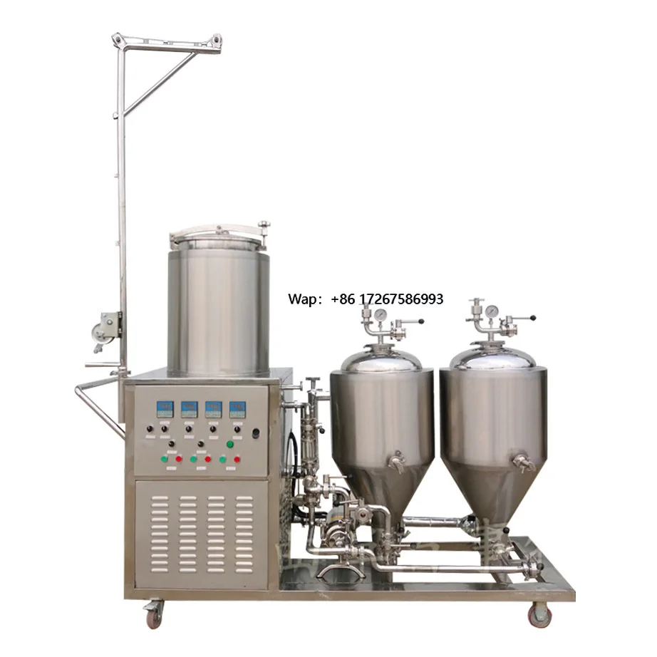 50lt Small All-in-one Beer Brewery Plant Equipment for Bar Restaurant Home Brewing System