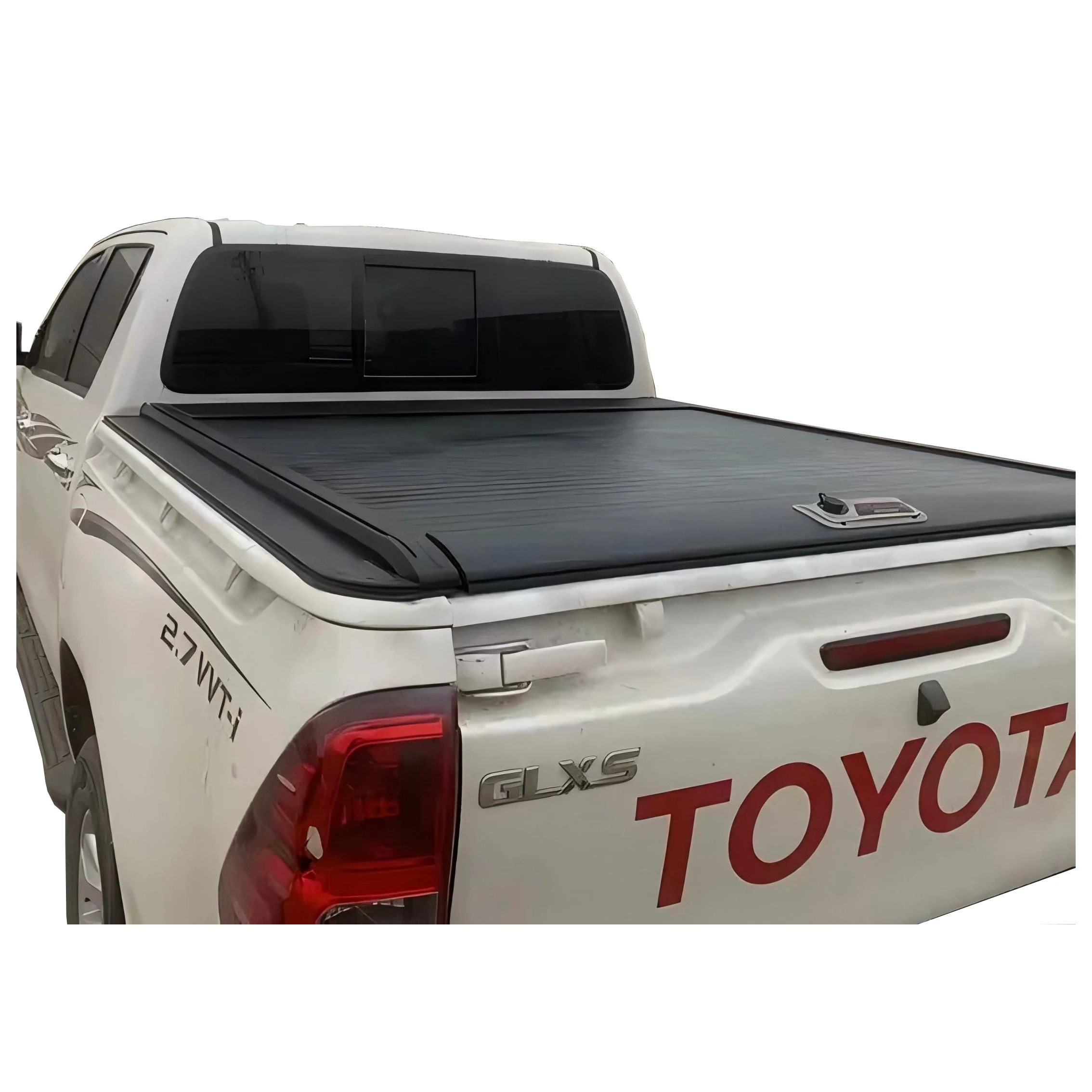 Aluminum Hard Retractable Truck Pickup Bed Cover For Toyota Hilux Revo Rocoo Vigo Tundra Tacoma V6 V8 4WD