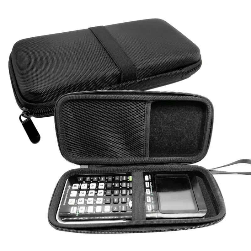 Travel Case for Texas Instruments Ti Nspire CX CAS/II/Ti-84 Plus CE Graphing Calculator Large Capacity for Pens Cables