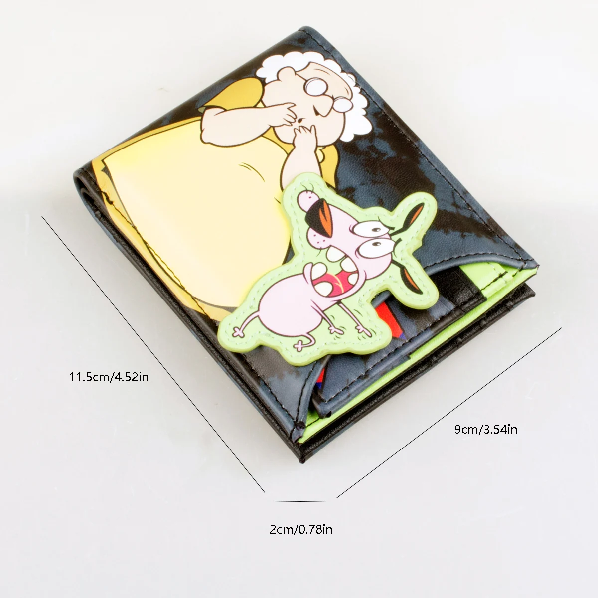 High Quality Bi-Fold Multifunctional Wallet - Stylish Personalized ID Card Holder with Semi-Active Card Slot image 6