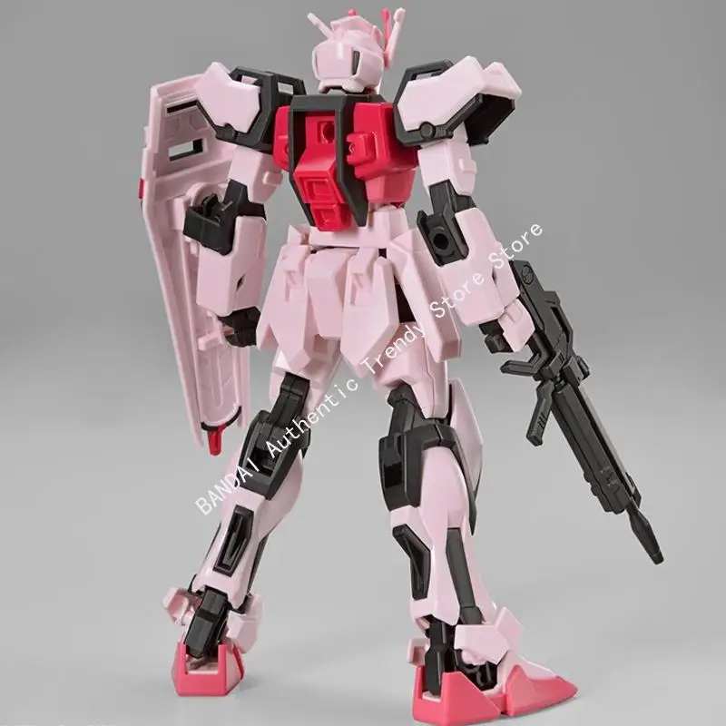 Banpresto Bandai Entry Grade 1/144 Red Strike Gundam Seed Modellbausatz Cooles Geschenk Mecha Warrior Figur Garage Lernspielzeug