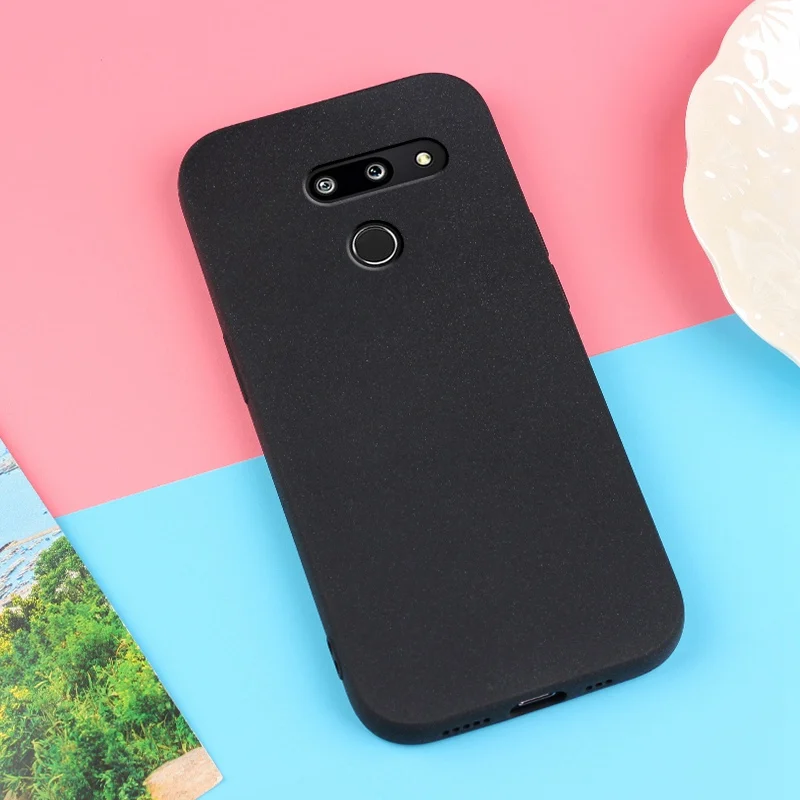 Sand Matte Soft Silicon Full Protect Shockproof Anti-Slip Case For LG G8 G8X G8S G7 G6 Velvet ThinQ Phone Case Cover