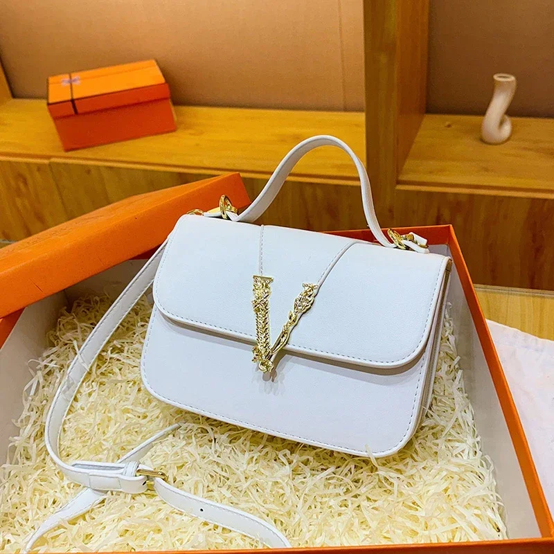  حقيبة كتف مربعة جديدة لعام 2025، محفظة كروس بمقبض علوي متعدد الاتجاهات للنساء، حقائب يد كاجوال أنيقة ليلاً ونهارًا للنساء #4