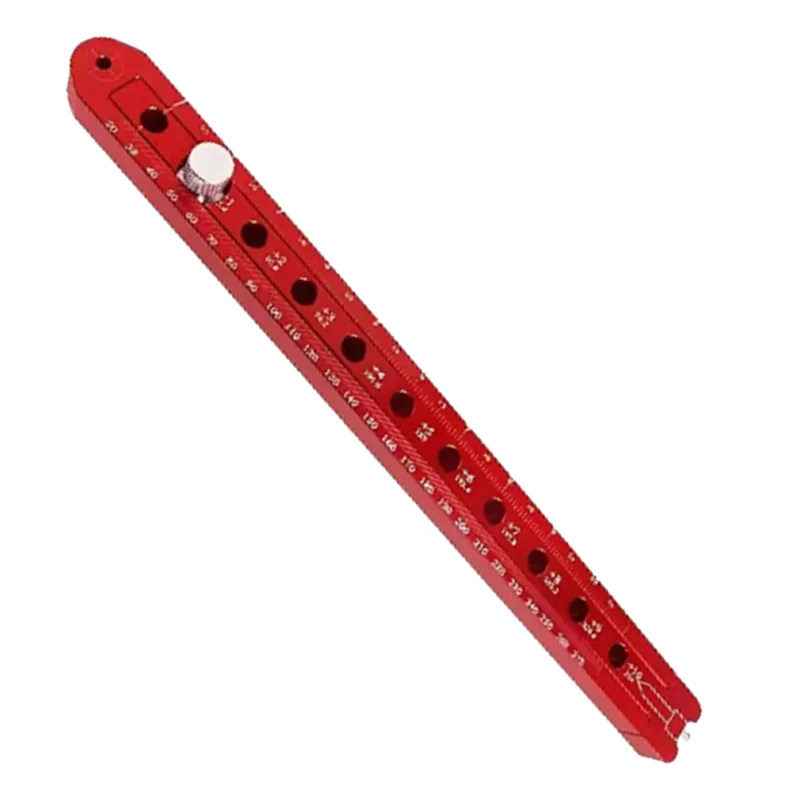 

ABDJ-1Pc 340Mm Woodworking Scribing Center Finder Ruler Scribing Circle Ruler Woodworking Gauge Compass Measuring Tool