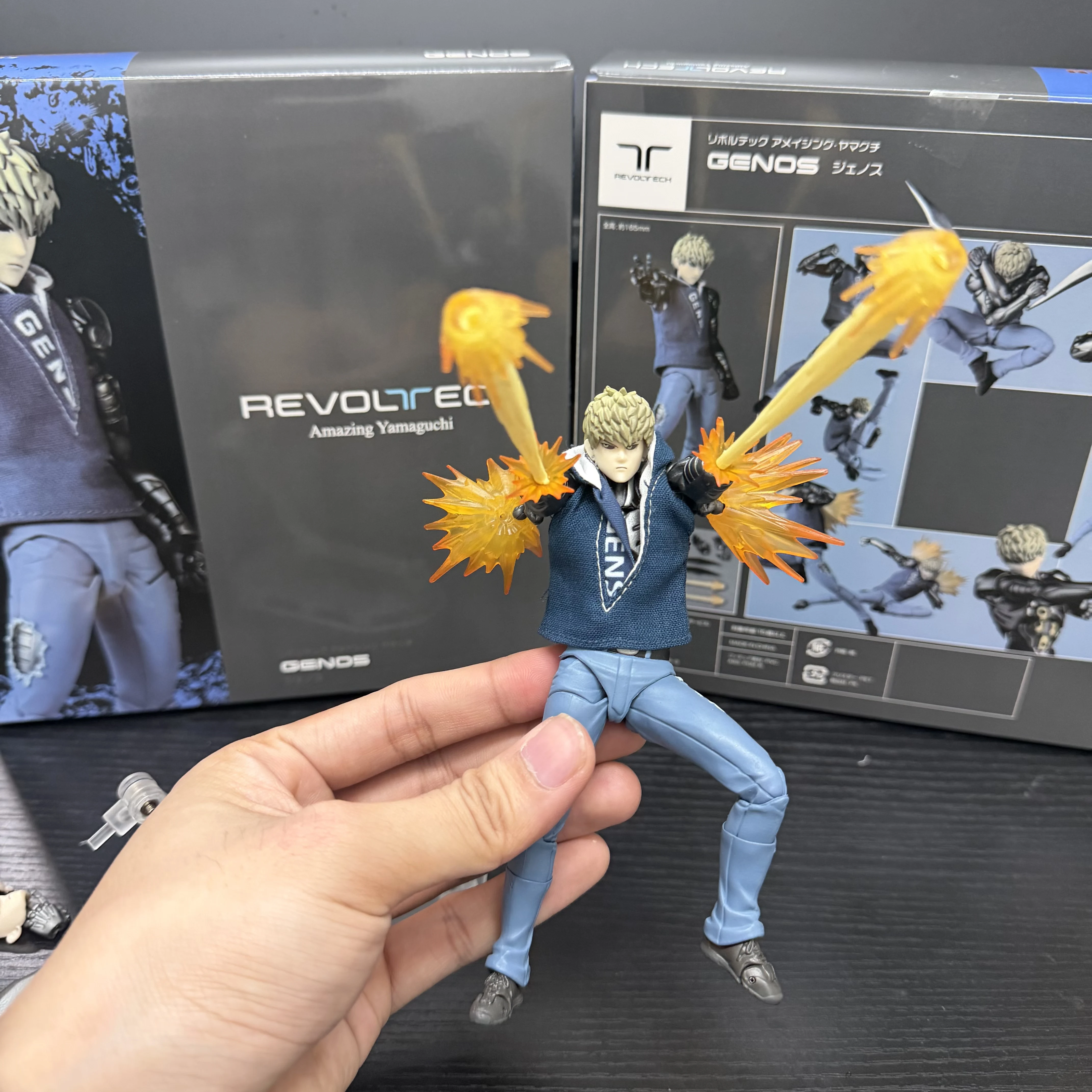 

Фигурки аниме персонажей Ко Геноса из One Punch Man, подвижная модель, статуэтка, игрушки для детей, подарки