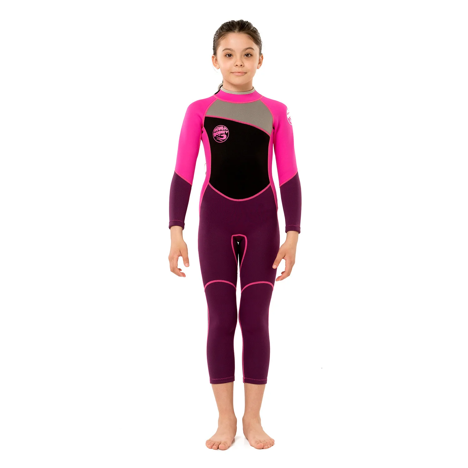 2.5Mm Duiken Onderwater Jacht Speervissen Snorkelen Duikpak Kinderen Full Body Neopreen Surfen Kajakken Drifting Wetsuit