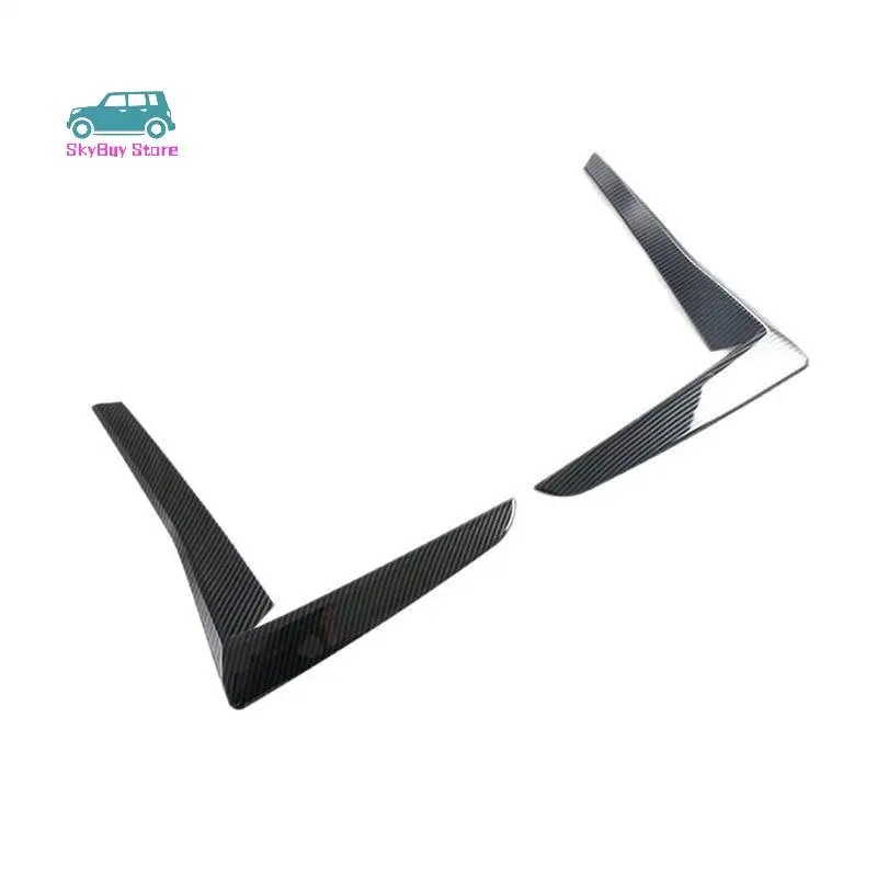 

For BMW X3 G45 2025 Carbon Fiber Car Front Bumper Lip Splitter Spoiler Canard Cover Trim Decoration Accessories