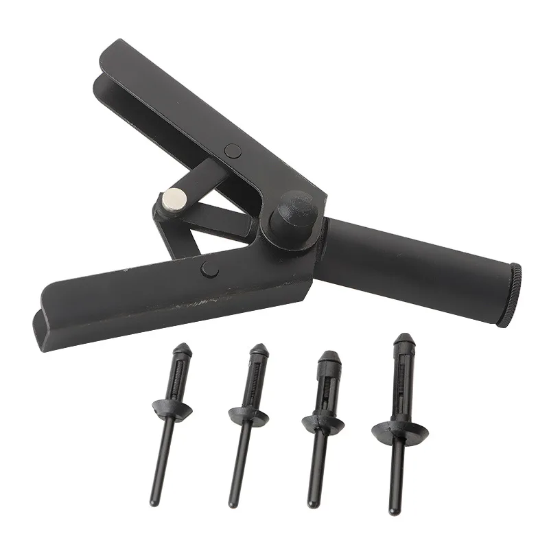 Plastic Rivet Gun Set Multifunctional Poly Rivet Gun Quick Set For Fastening Door Panels  Automotive