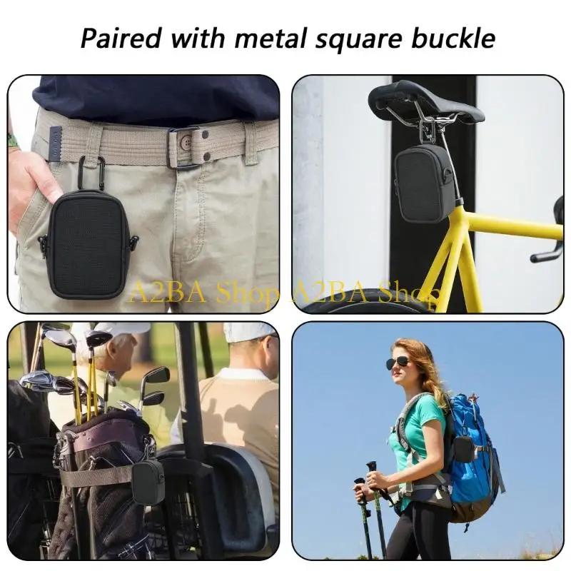 A2BA Ergonomic Carrt Case Bag With Quick Release Buckles For GO 5/4/2 Portable Speaker Enjoy Convenience Black