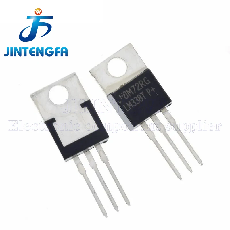 10PCS/Lot LM338T TO220 LM338 338T LM338T/NOPB TO-220 5 Amp Adjustable Regulators ADJ DIP Transistors