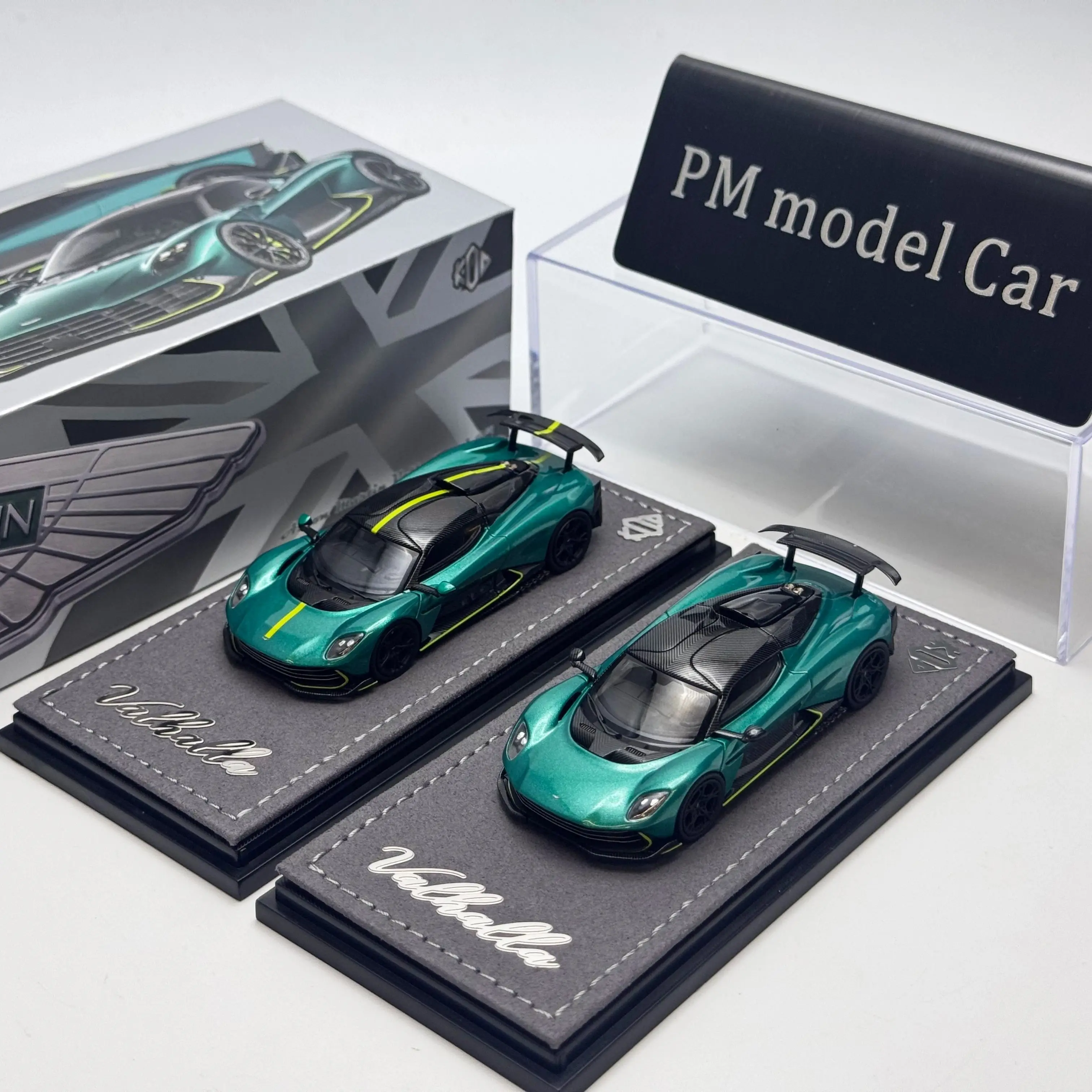 KOD 1:64 Aston Martin Valhalla Alloy Diecast Model Car Collectible Gift