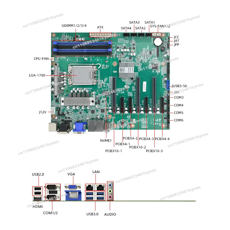 Suitable for EAMB-1513 Main Board ATX Server