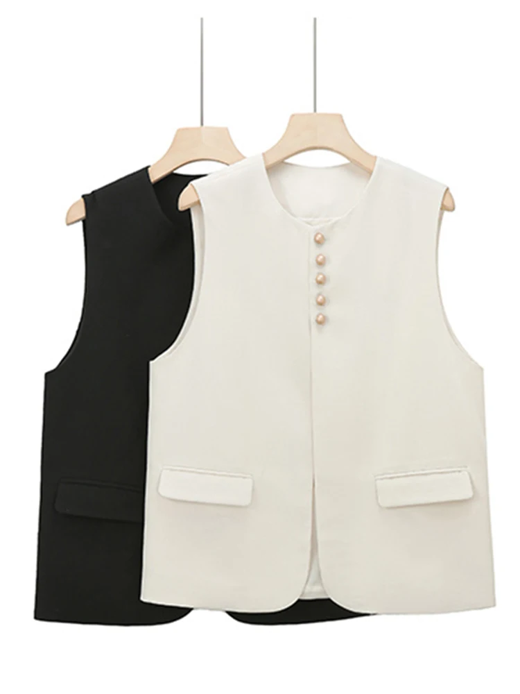 

Faionable Ele, элитный костюм, жилет, новинка 2024, тонкая верхняя одежда премиум-класса, майка, женская деловая повседневная майка