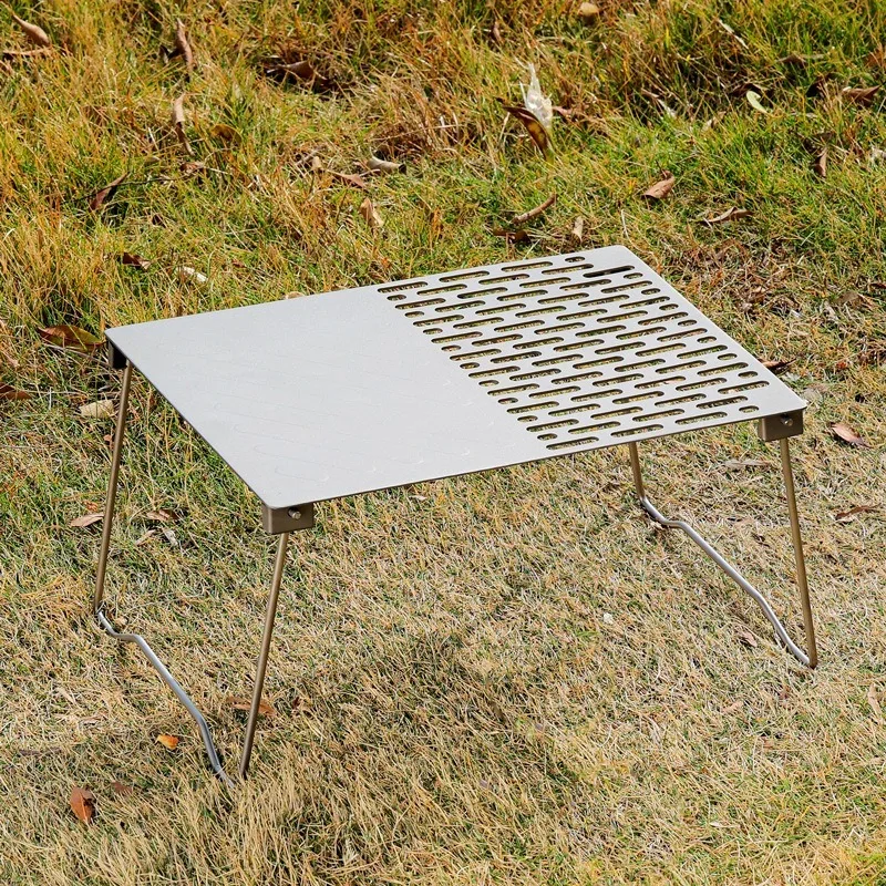 titanium-folding-grill-table-outdoor-camping-picnic-desk-mountain-travel-lightweight-furnishing