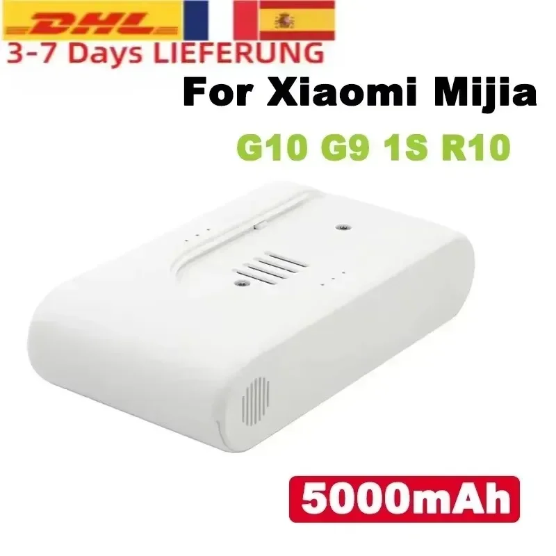 Batteria agli ioni di litio ricaricabile originale 25,2V 5000mAh 2025 per aspirapolvere senza fili Xiaomi Mijia Dreame G9 G10 R10