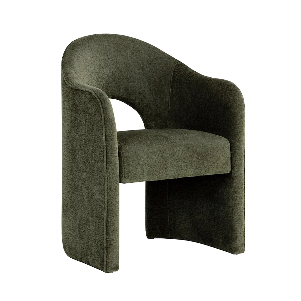 xx-Nordic Luxury Solid Wood Dining Chairs With Plywood Frame Living Room Chairs Home Furniture Modern Upholstered Dining Chair*