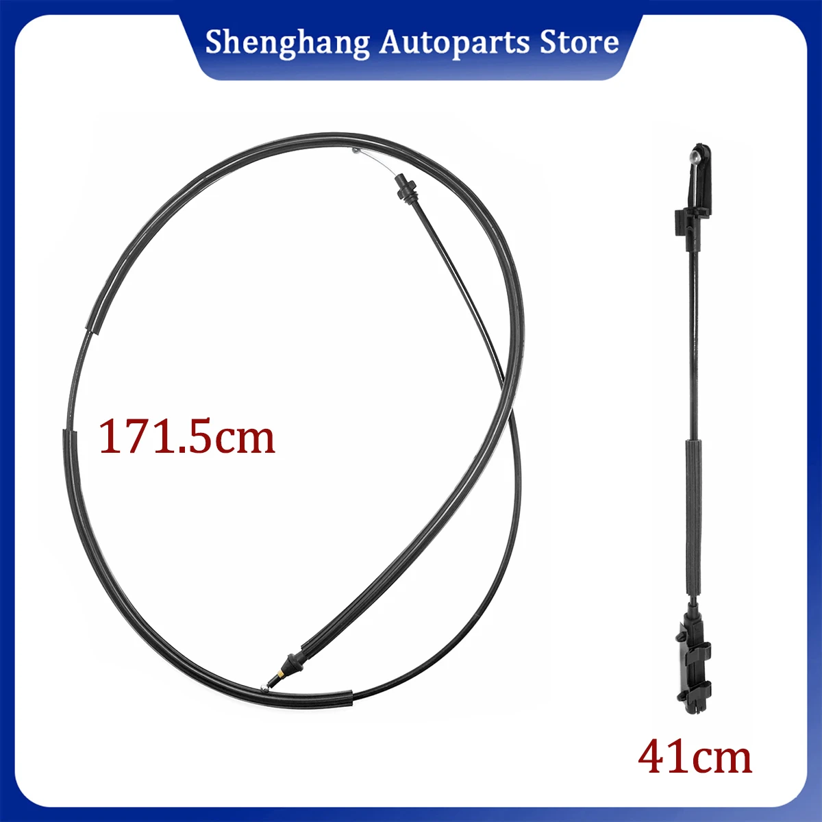 7P6823531B 7P6823531 7P6823535 Front Hood Latch Release Cable Bowden Cable for VW Touareg 7P 2011-2018
