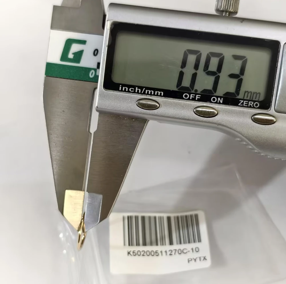 AIDE одиночные серьги-кольца из желтого золота 14 карат, 6 мм, 8 мм, 10 мм, для женщин, простые гладкие серьги, изысканные ювелирные изделия из цельного золота