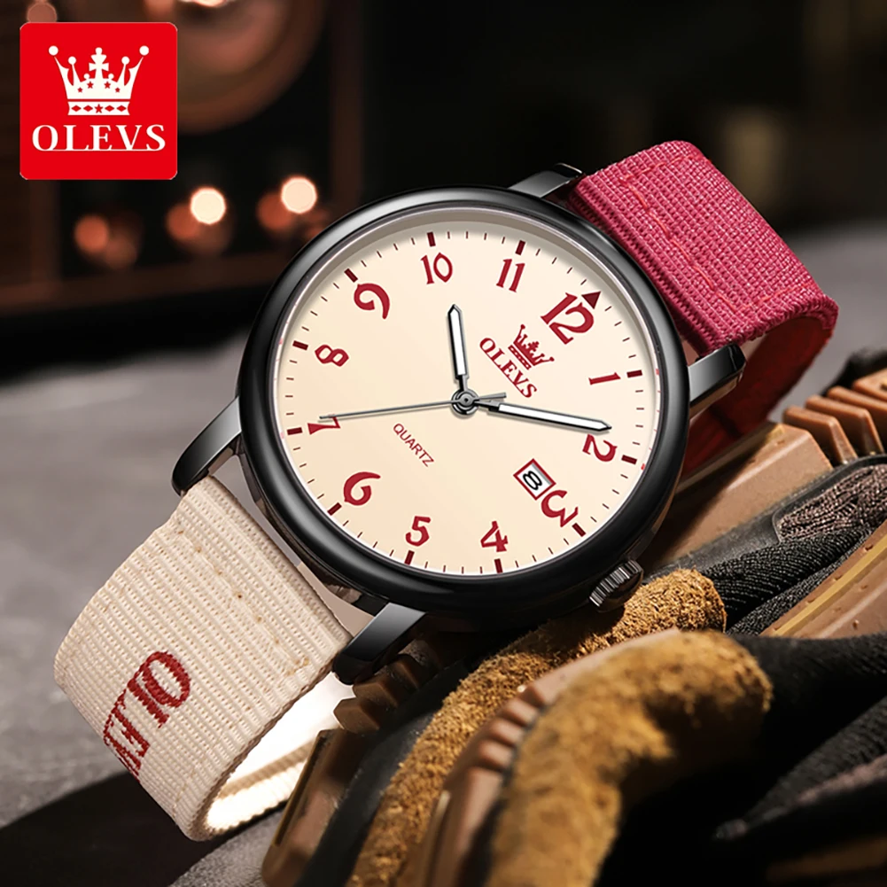 ساعة يد كوارتز جديدة من ماركة  - مراجعة Canvas Strap Watch وسعره