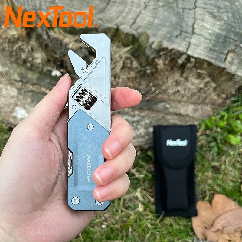 Nextool-mini Wrench Multitool Portátil Multifuncional Chave de Fenda Dobrável Abridor de Garrafas Camping ao ar Livre Equipamento Edc
