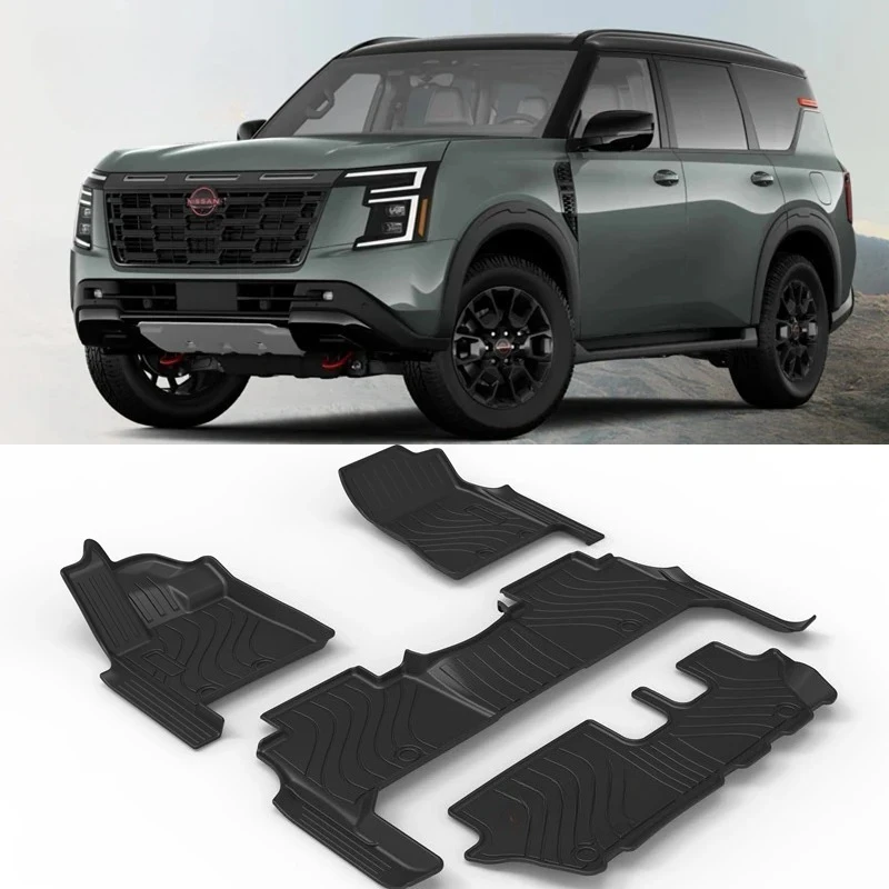 

Use for 2025 2026 new Nissan Patrol armada car carpet All-Weather mat Fit For Nissan Patrol Y63 custom waterproof floor mat Y63