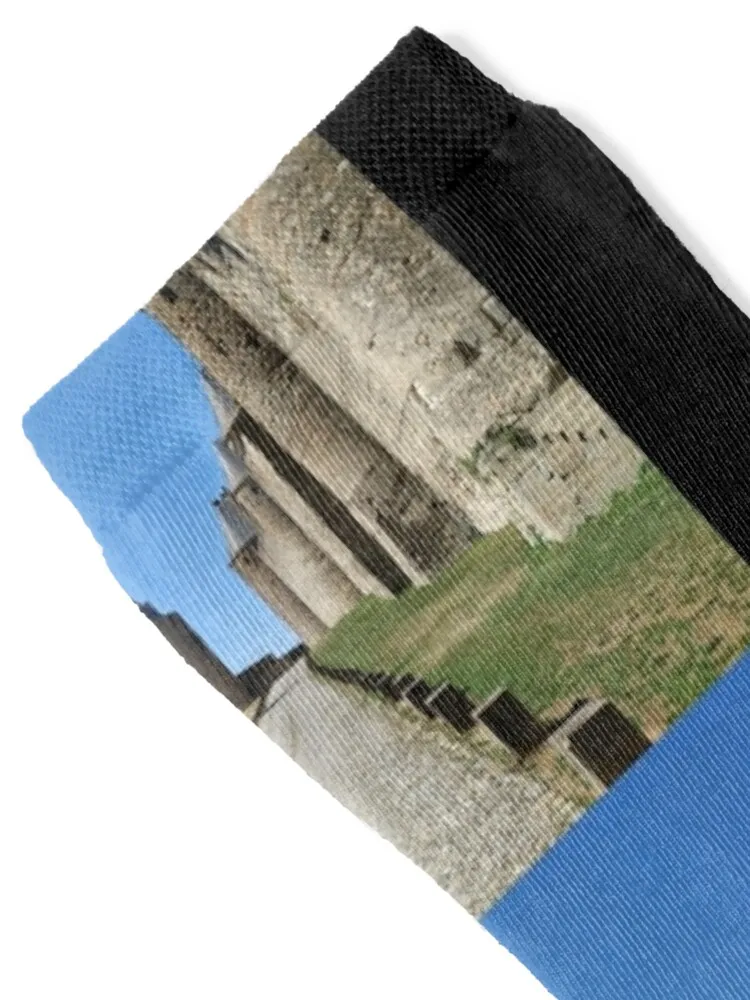 Carcassonne castle Socks Thermal man winter essential anti-slip aesthetic Socks Female Men's
