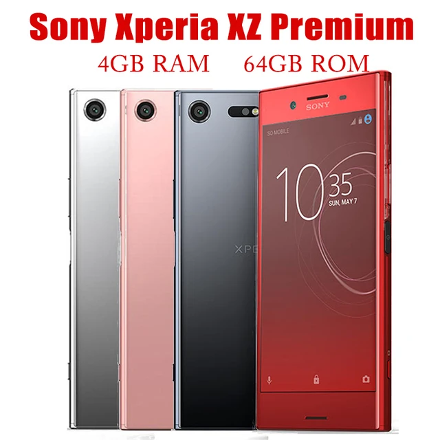 Sony Xperia XZ Premium G8141 G8142 Single/Dual Sim 4G S0-04J Japan Version  RAM 4GB ROM 64GB 5.5