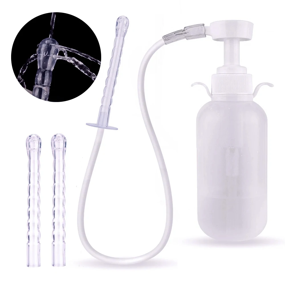 300ml Feminine Vaginal Douche Anal Douche Cleaner Enema Anal Vagina Cleaning Kit Enema Bottle Pump Enema Bottle For Women Girls