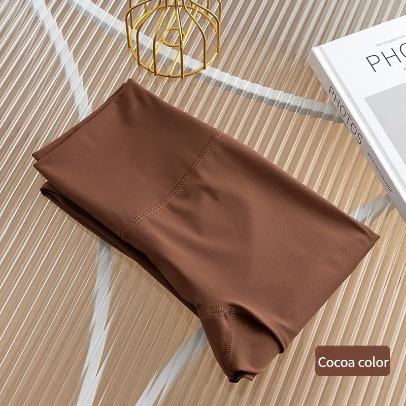 Gorąca Wyprzedaż Fitness Damskie Legginsy Spodnie do Biegania Efekt \"Nagiej Skóry\" Legginsy z Wysokim Stanem Push Up Sportowe Damskie Legginsy do Biegania i Jogi