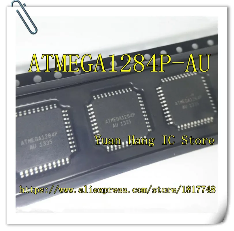 10 قطعة/الوحدة ATMEGA1284P-AU ATMEGA1284P ATMEGA1284 TQFP44