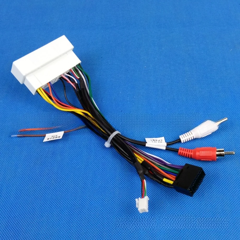 16 Pin Radio Harness Adapter Compatible with For Hyundai Sonata 2019+ and 2019+ For Android Stereo Integration
