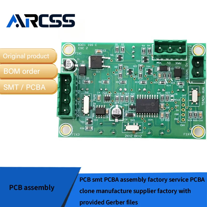 Serviço de fábrica de montagem PCB smt PCBA Fábrica de fornecedores de fabricação de clone PCBA com arquivos Gerber fornecidos