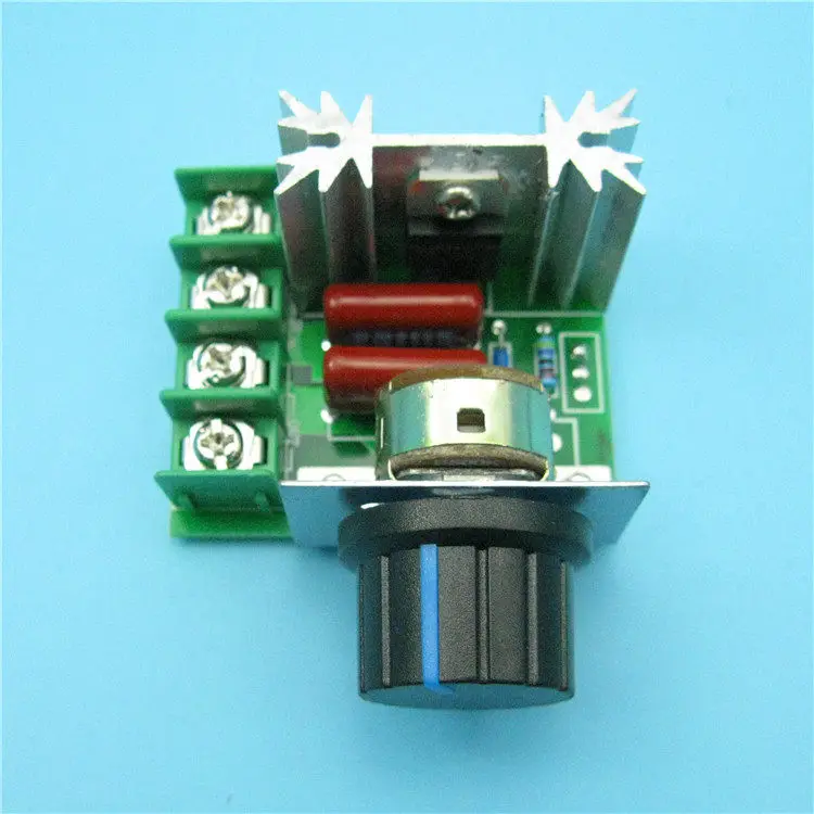 Motor fan electric drill variable speed regulator thermostat 220V 2000W high power thyristor electronic voltage regulator