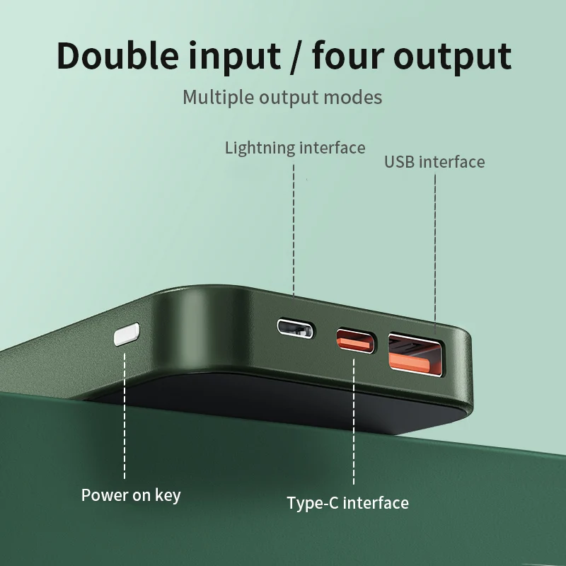 Magnetic Power Bank Fast Charging For Samsung Huawei iphone 15 14 13 12 External Battery Pack Portable Charger Auxiliary Battery