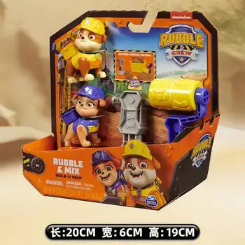 熱銷汪汪隊立大功毛毛、小礫、麥克斯、查格和惠勒拼裝套裝,附組裝工具,玩具禮品 6 最佳銷售 廢墟和船員 - №2