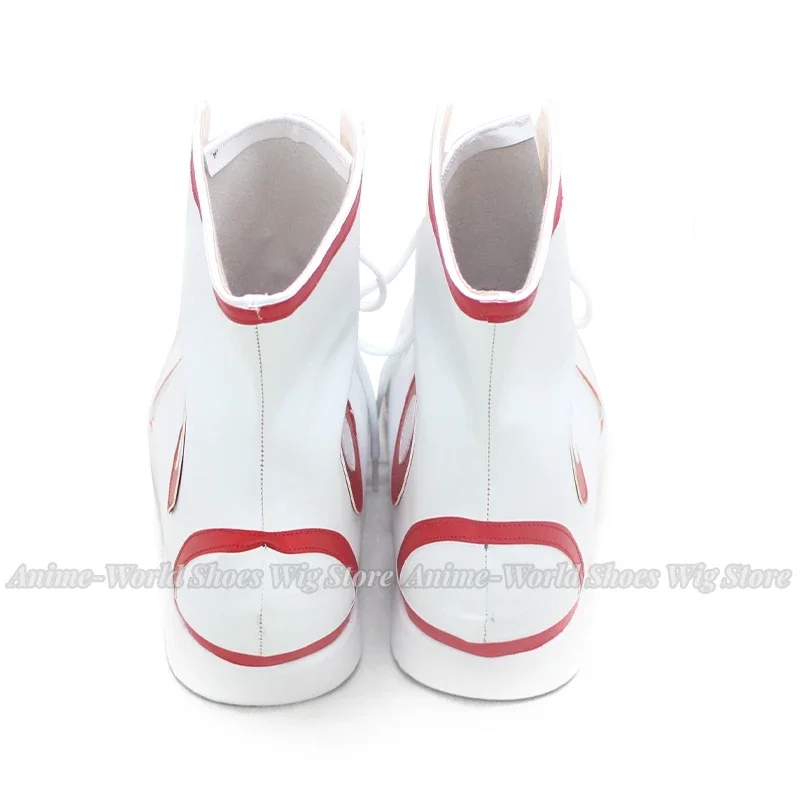 Anime  Denji Cosplay Shoes Party Denji Cosplay Boots Shoes PU Leather Party Props