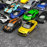 MINIGT Alloy Diecast Model Boys Collect Toys 1/64 Convertible Lamborghini Bugatti Nissan GTR Limit Car Model Boy Model Toy Car