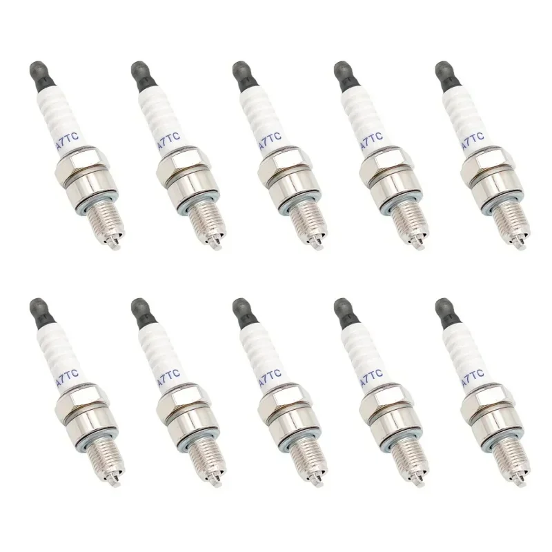

Garden Power Tool Accessories 10 Pieces Set Spark Plug A7TC for 4 Stroke Engine 139 Brush Cutter