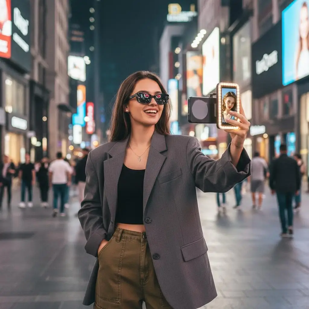 magnetic-phone-selfie-screen-mirroring-device-with-fill-light-for-iphone-wireless-vlogging-monitor-photography-bracket