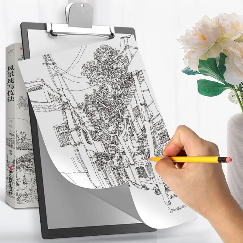 HVV Landscape Sketching Techniques Architecture Landscape Linear Copying Template Line Drawing Composition Sketching Photo Book