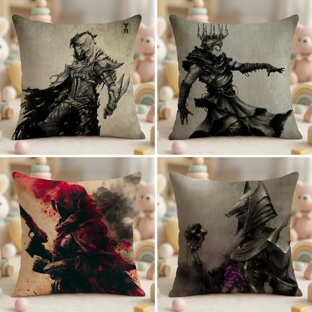 Video Game D-DestinyS Cushion Cover Ultra Soft Throw Pillow Cover Skin Friendly for Sofa Bed Home Decor Gift